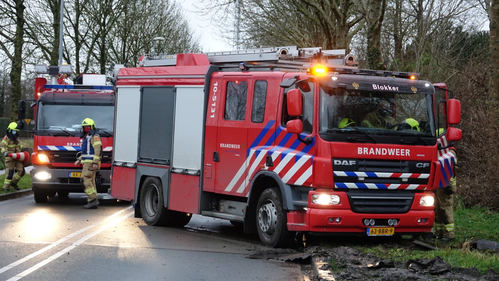 Brandweer Wognum schiet collega’s uit Blokker te hulp